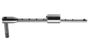 impact adjustable piano tuning lever with sliding weight