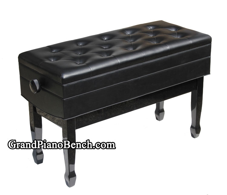 duet artist bench ebony finish