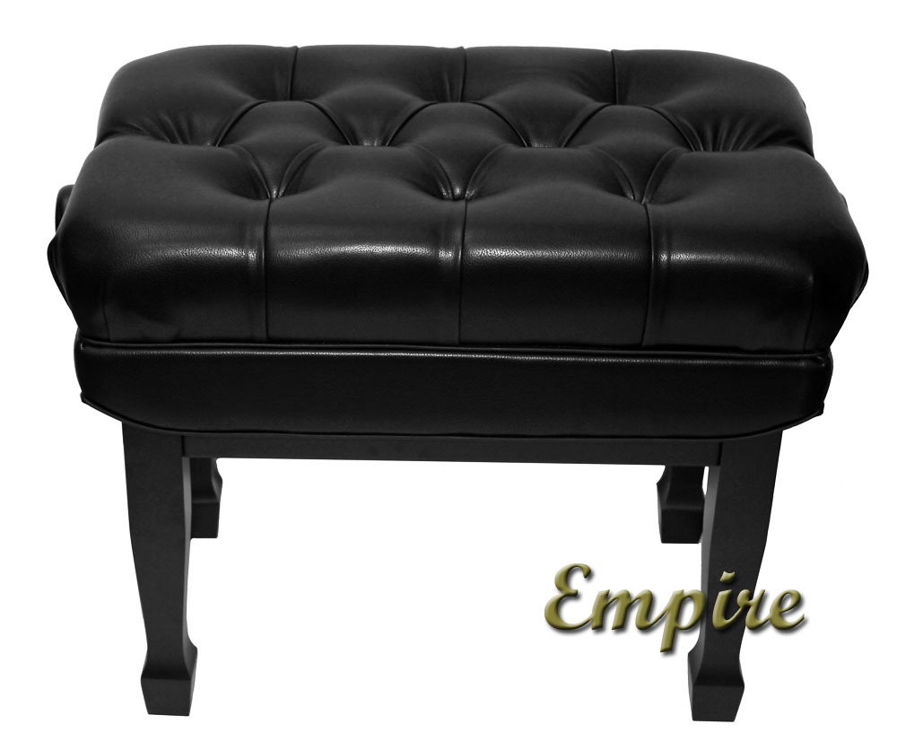 empire black artist bench with spade legs