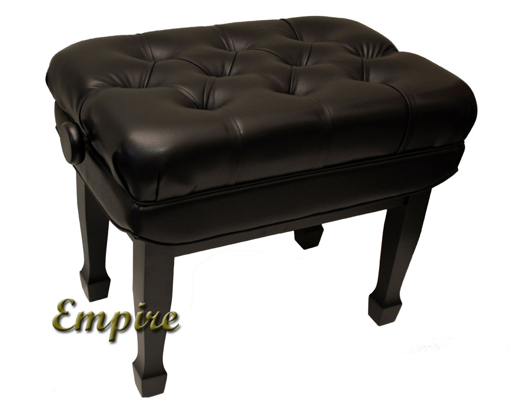 black artist piano bench