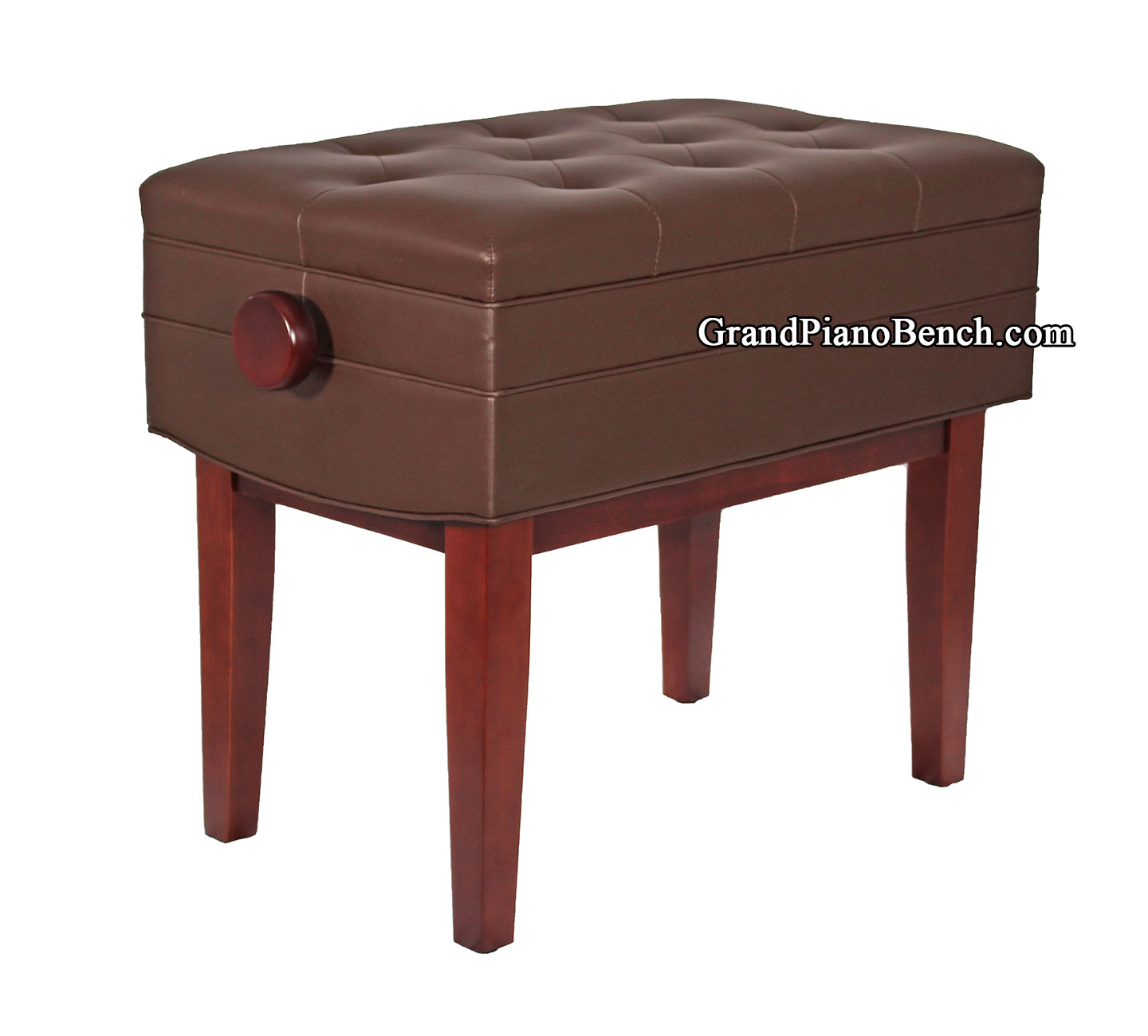 satin mahogany adjustable piano bench with square legs grk mahogany piano bench adjustable with sheet music storage