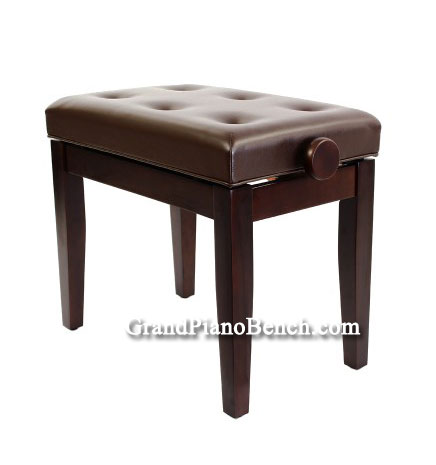 mahogany sonata piano bench