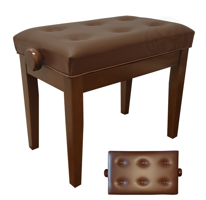 walnut sonata piano bench
