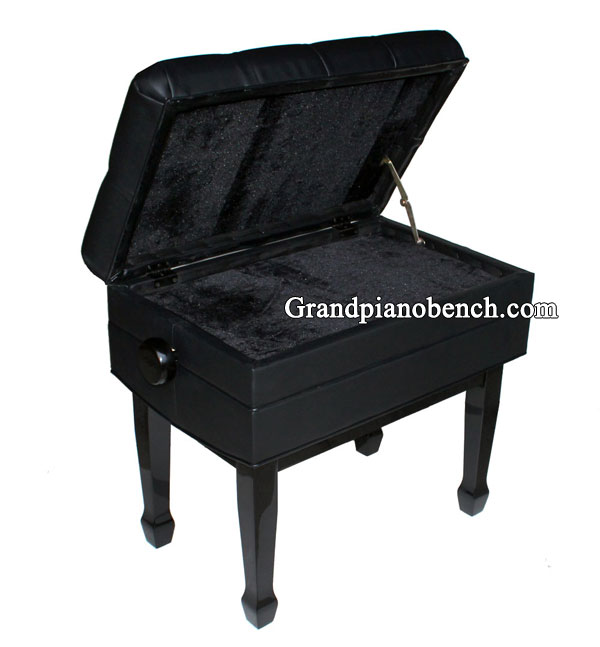 vivace adjustable piano bench sheet music cabinet