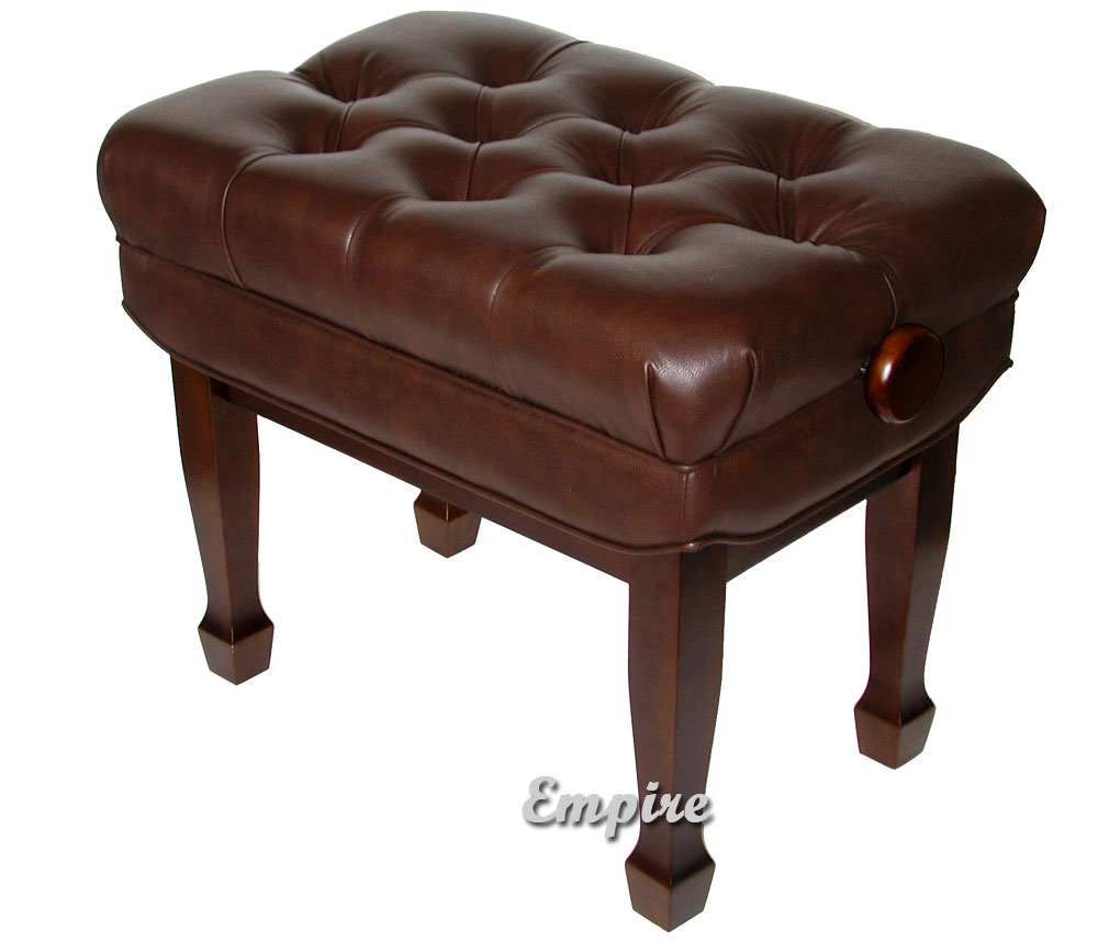 walnut adjustable piano bench